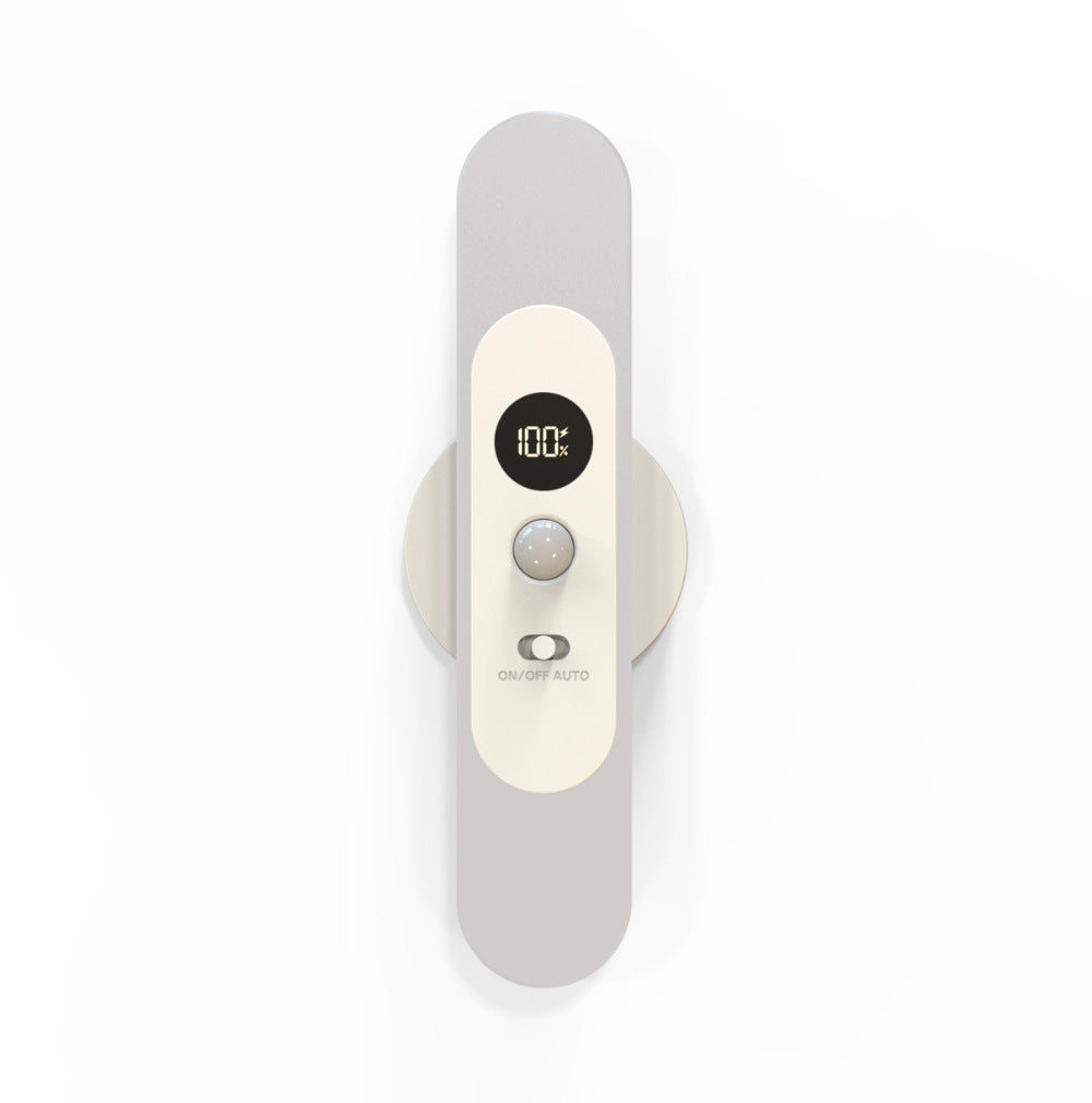 Power Display Smart Infrared Sensor Lamp USB Charging Small Night Lamp