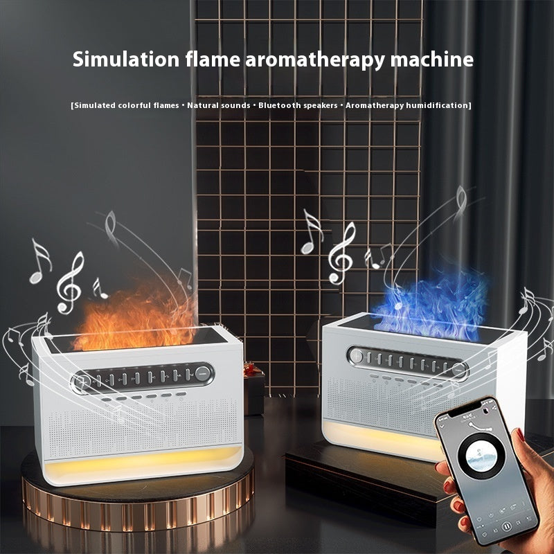 New White Noise Flame Aroma Diffuser