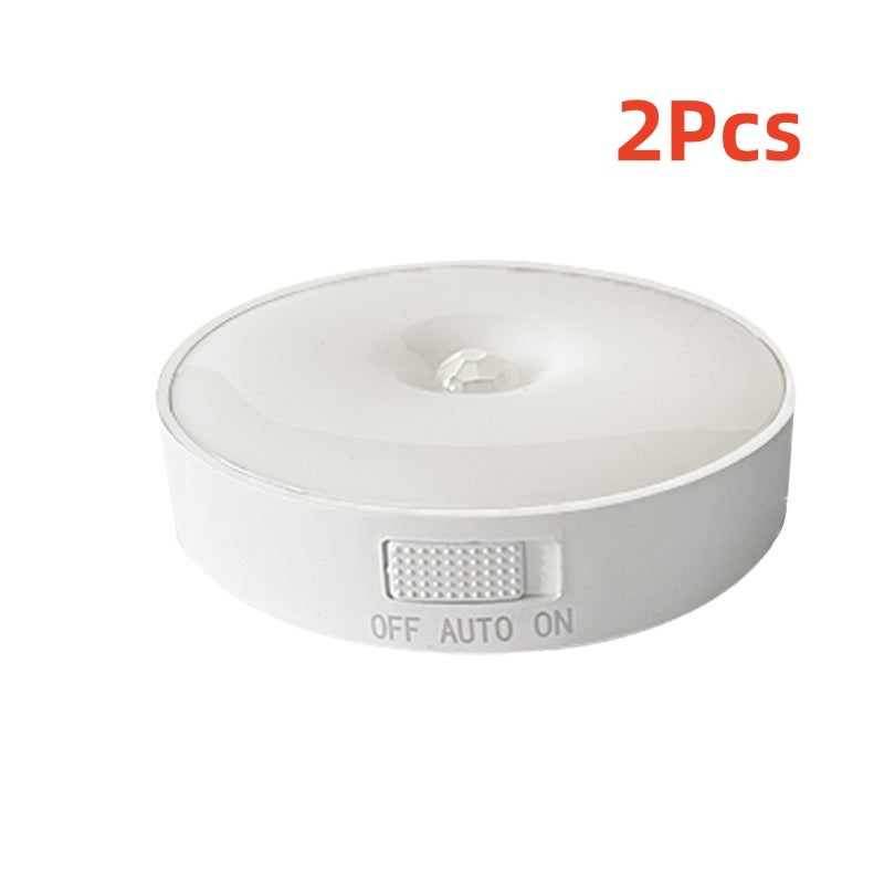 Wireless Smart Infrared Sensor Lamp Aisle Cabinet LED Small Night Lamp