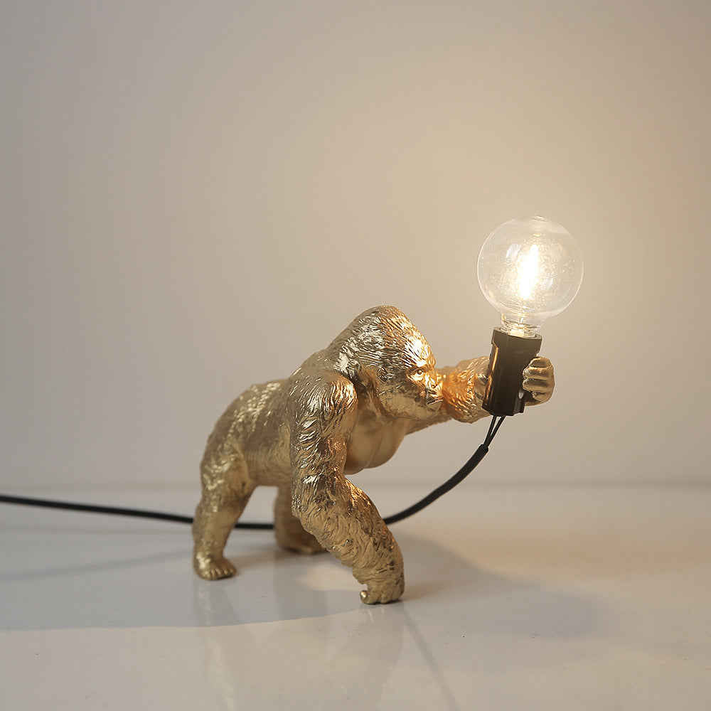 Gorilla Table Lamp Indoor Decoration Small Night Lamp