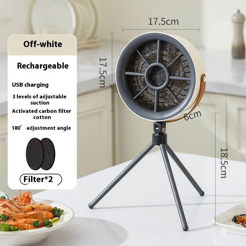 Household Portable Desktop Large Wind Power Small Range Hood