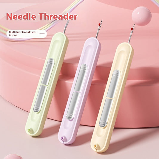 Needle Threading Thread Guide Machine Hand Sewing Tools For The Elderly