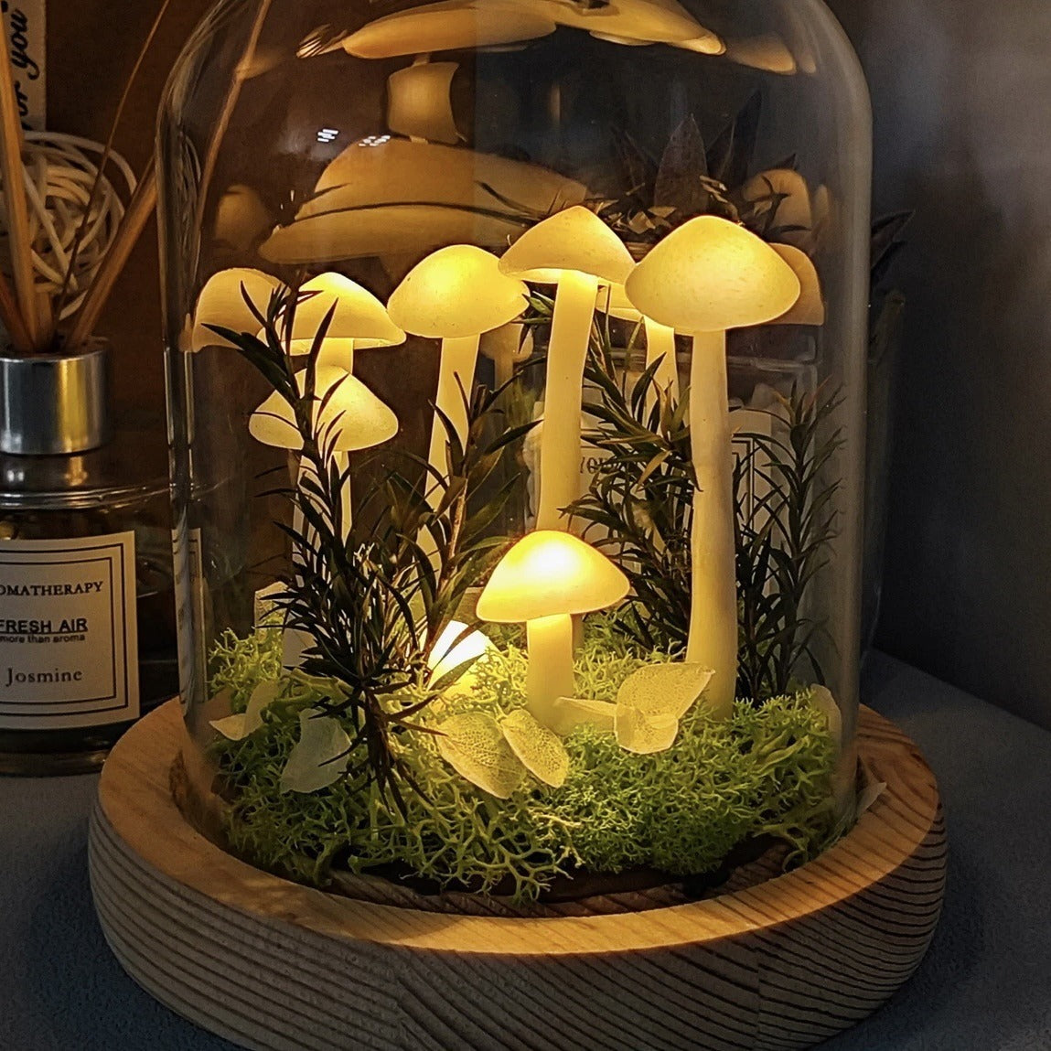 Mushroom Creative Small Night Lamp DIY