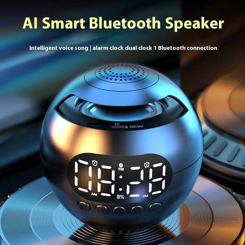 F6 AI Smart Bluetooth Audio Wireless Alarm Clock