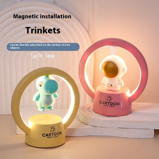 New Cartoon Magnetic Small Night Lamp