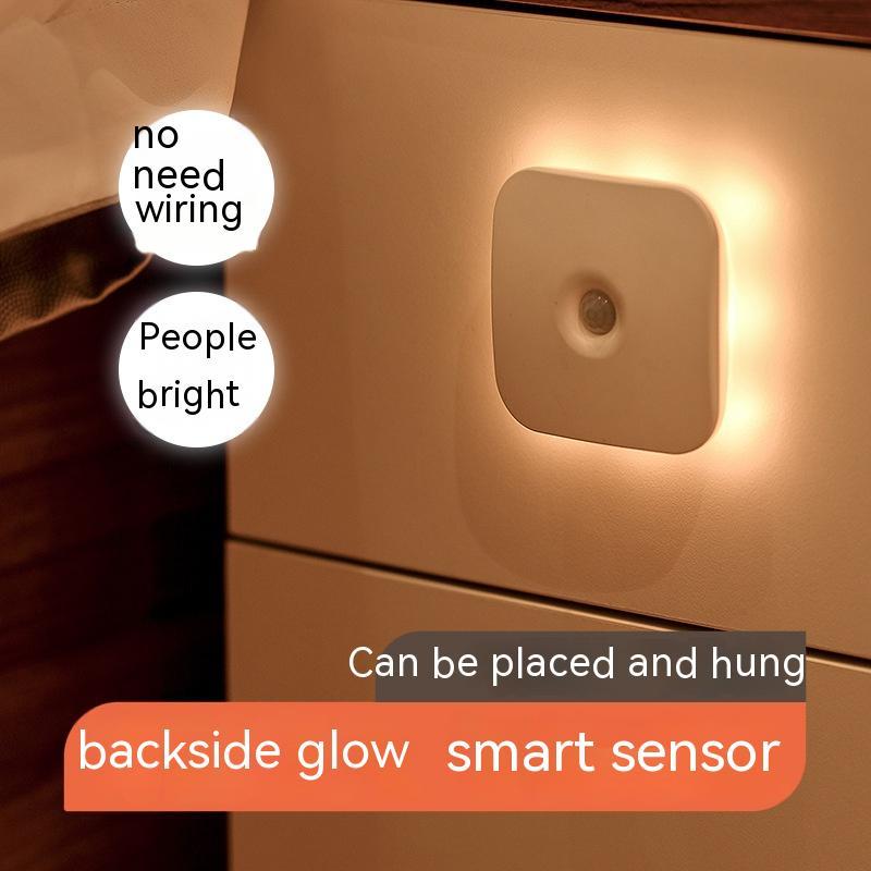 Household Smart Human Body Small Induction Night Lamp