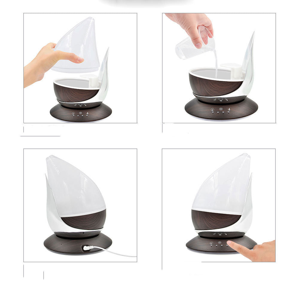 Creative Water Drop Aroma Diffuser Household Ultra-quiet Humidifier
