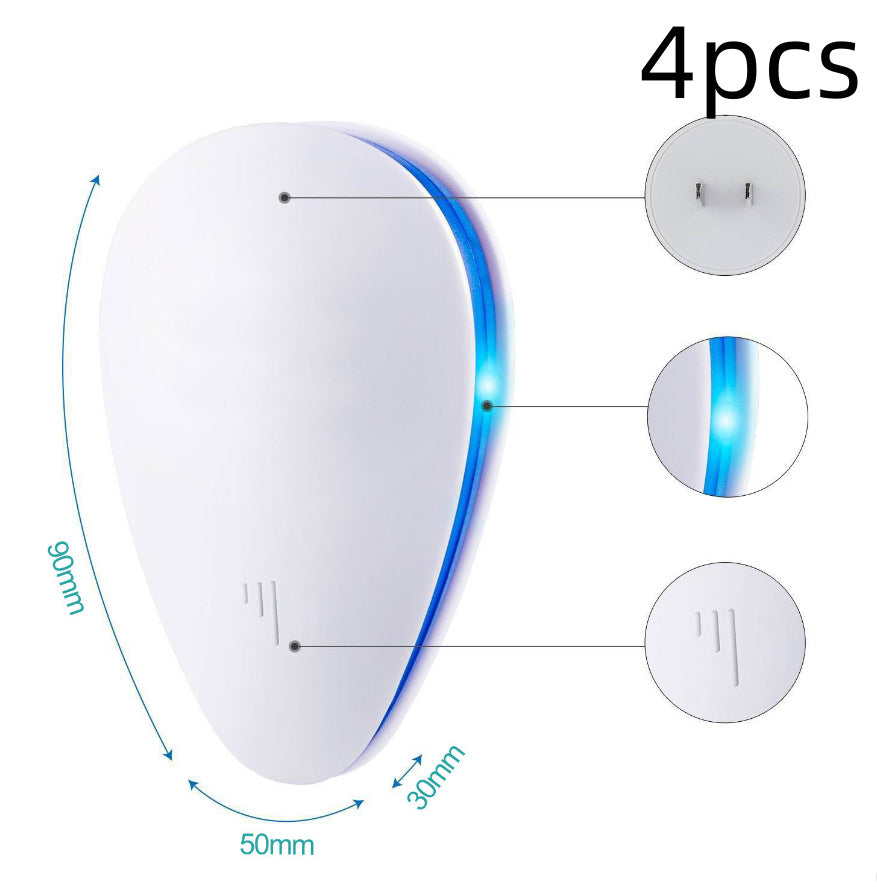 Ultrasonic LED mosquito repellent