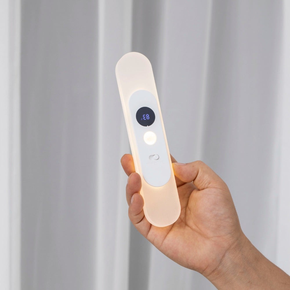 Power Display Smart Infrared Sensor Lamp USB Charging Small Night Lamp