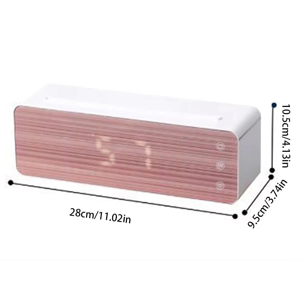 Homefish Flame Humidifier Aromatherapy Machine With Clock Humidity Display Atmosphere Lamp Table Diffuser