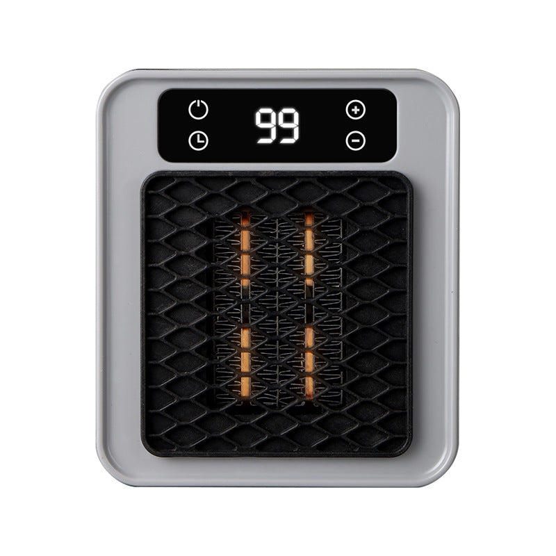 Mini Square Heater Plug Wall Socket Quick Heating Office Bathroom Graphene Warm Air Blower