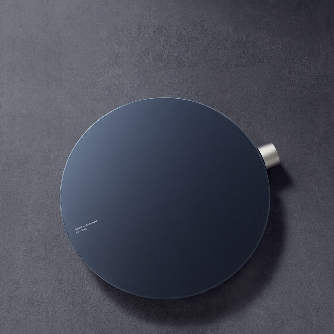 Precision Smart Kitchen Tempered Glass LED Display APP Baking Scale 1-3kg