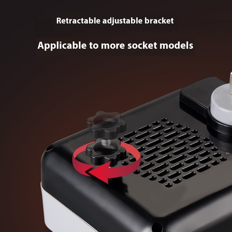 Mini Square Heater Plug Wall Socket Quick Heating Office Bathroom Graphene Warm Air Blower