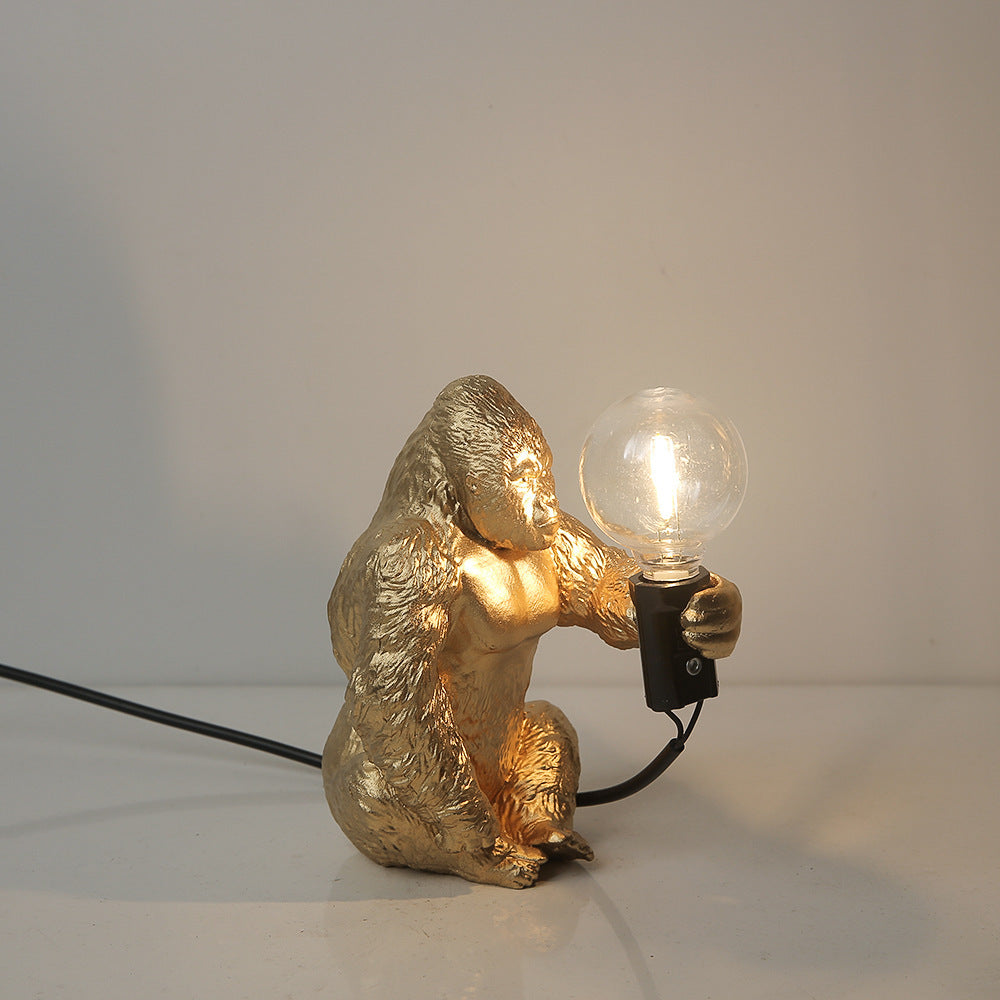 Gorilla Table Lamp Indoor Decoration Small Night Lamp