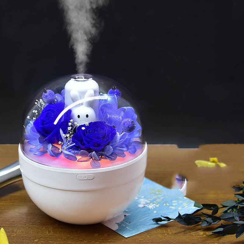 Creative Immortal Flower Aroma Diffuser Humidifier