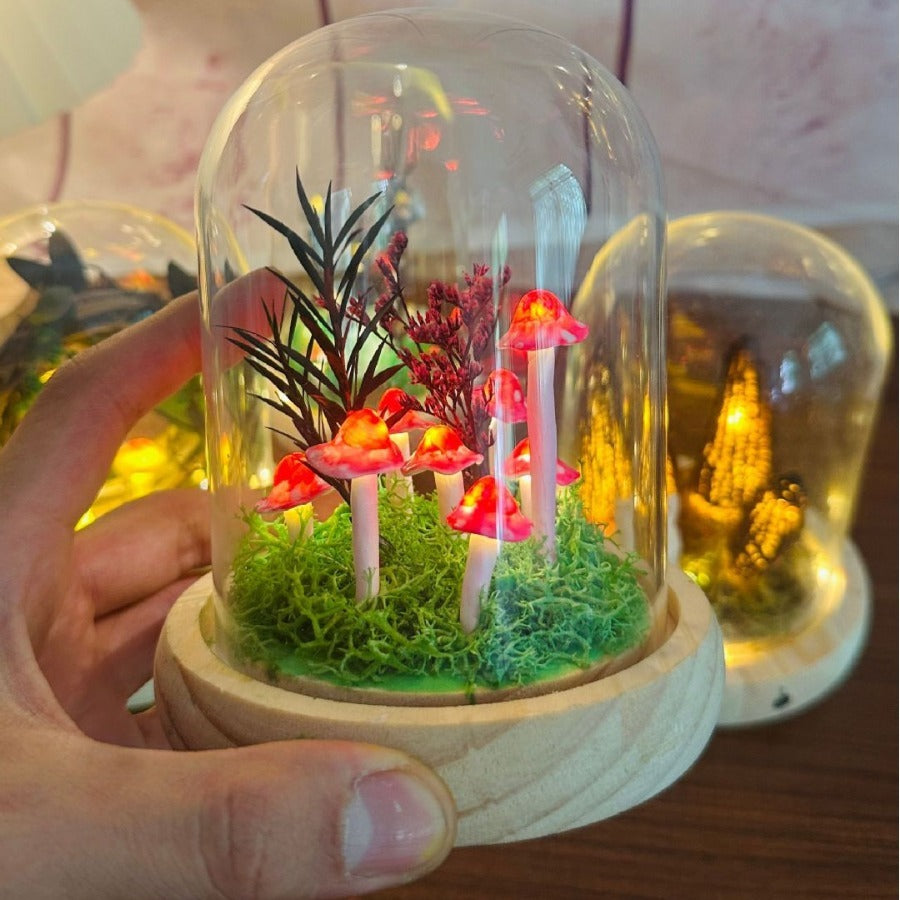 Mushroom Creative Small Night Lamp DIY