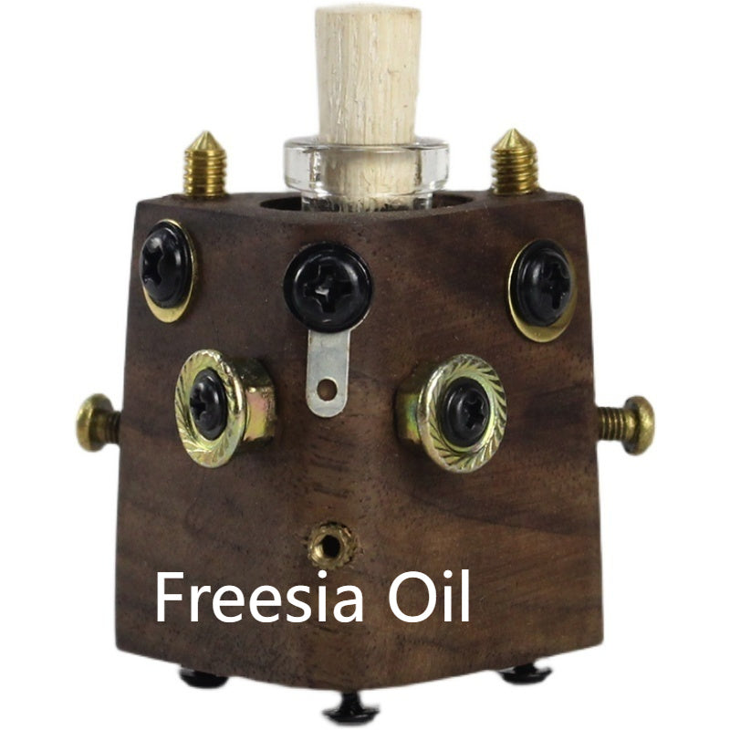 Steam Punk Solid Wood Car Aromatherapy Aroma Diffuser