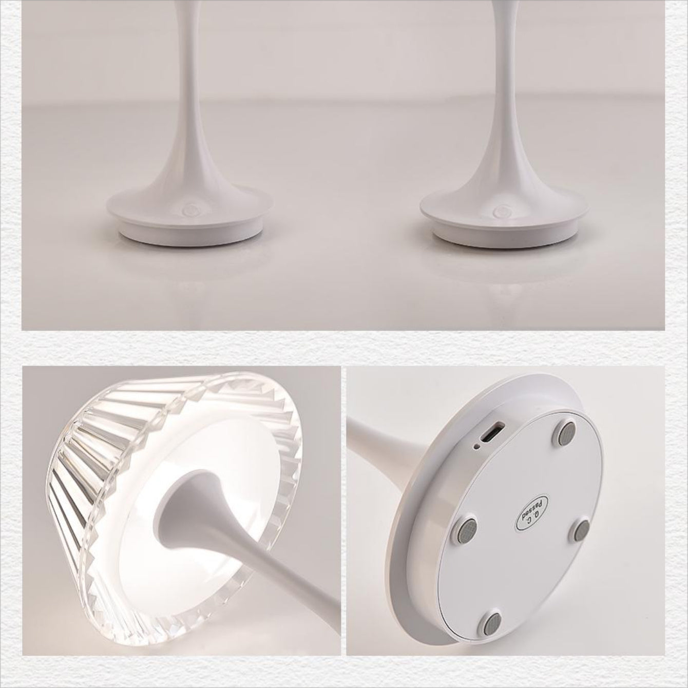 Simple Mushroom Small Night Lamp Bedroom Bedside Lamp Ambience Light