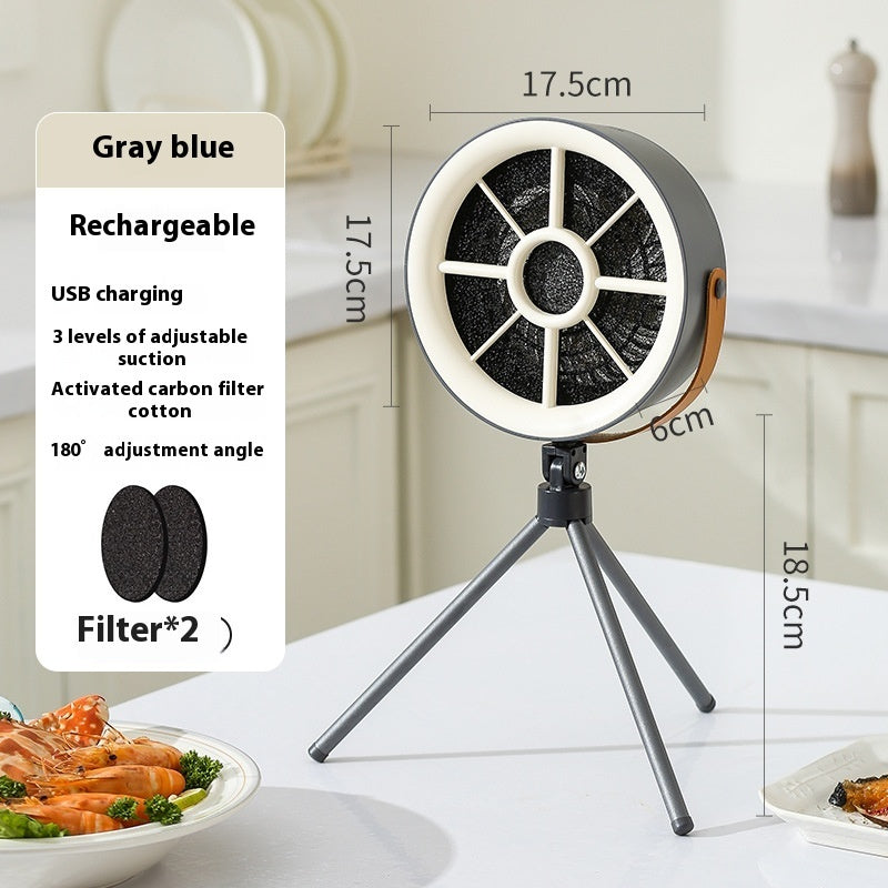 Household Portable Desktop Large Wind Power Small Range Hood