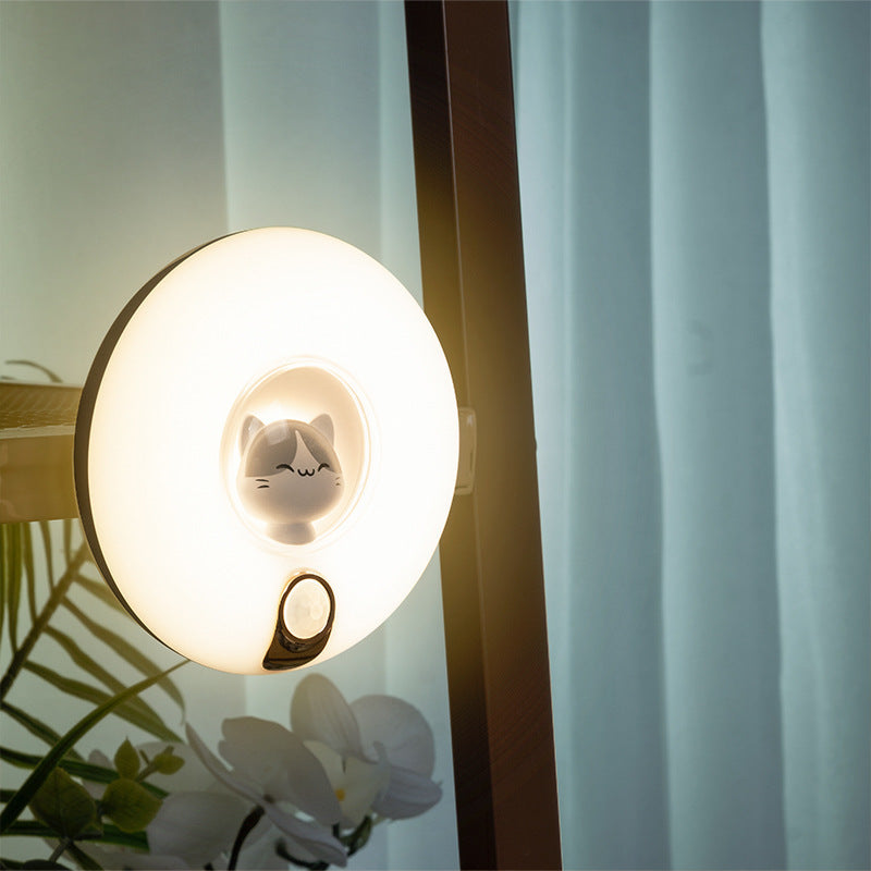 Smart Human Body Small Induction Night Lamp USB Charging