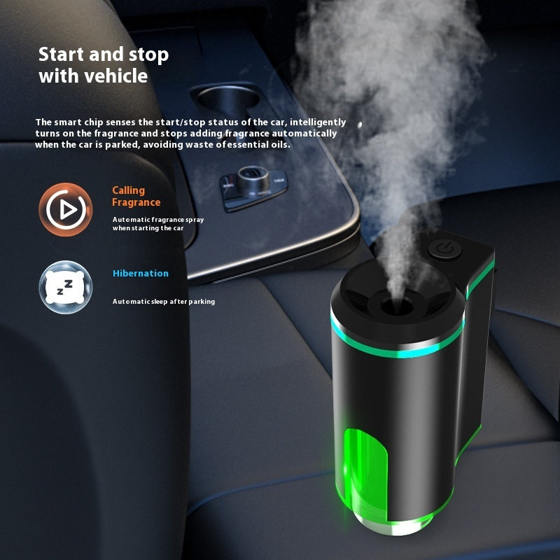 Car Stereo Ambience Light Aroma Diffuser