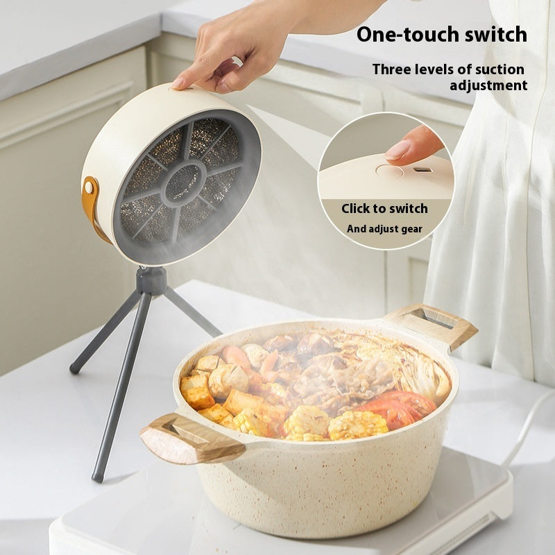 Household Portable Desktop Large Wind Power Small Range Hood