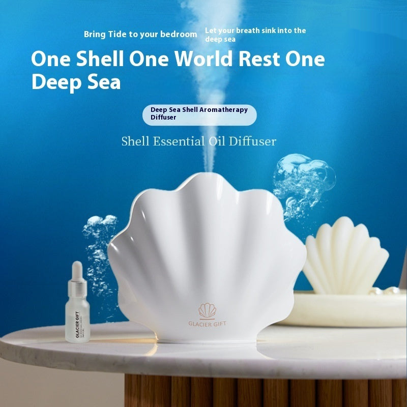 Shell Multi-functional Atmosphere Aroma Diffuser